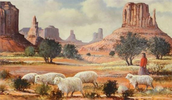 Little Shepherdess by Bill Shaddix