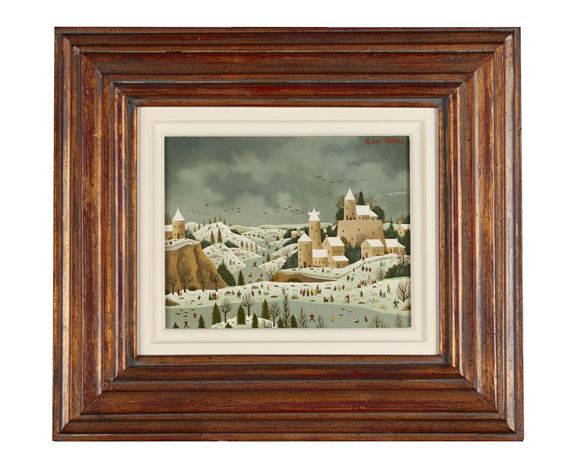 Scene de Neige by Alain Thomas