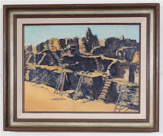 Taos Pueblo by Zivko Zic