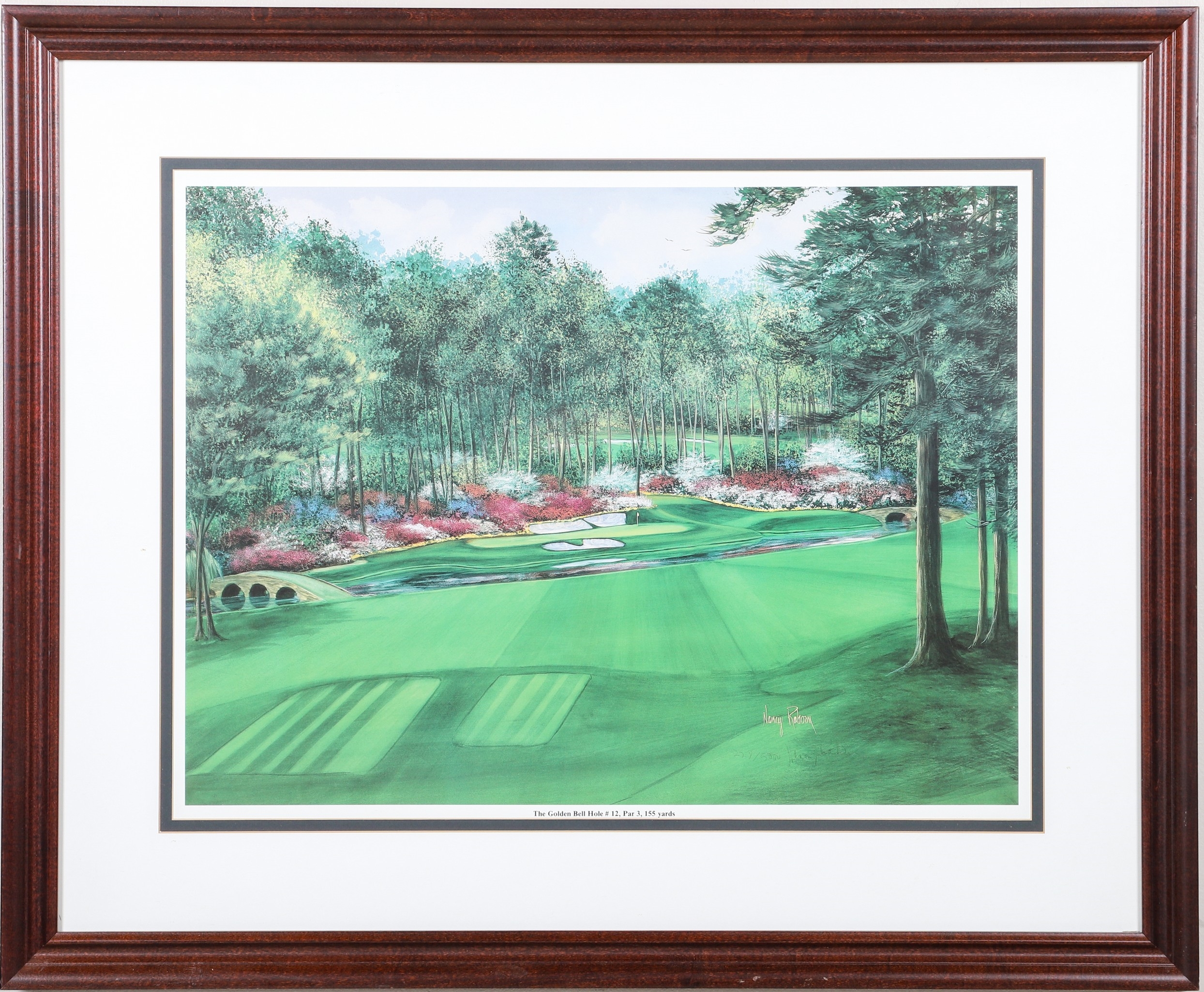 Nancy Raborn | golf print | MutualArt