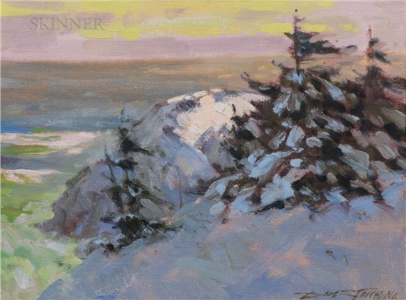 Study for Late December Light by Don Stone