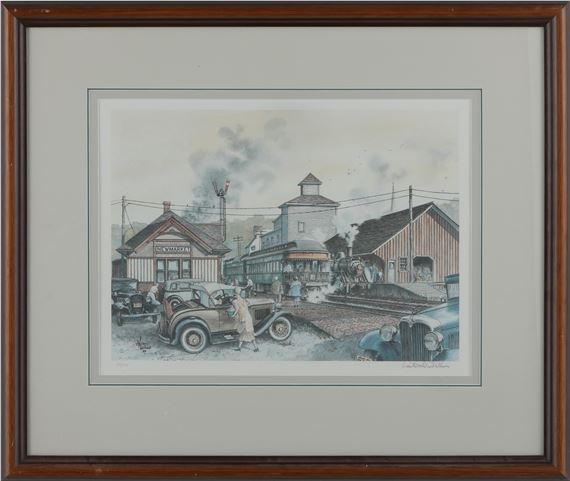 Newmarket Train Station by Wentworth Folkins