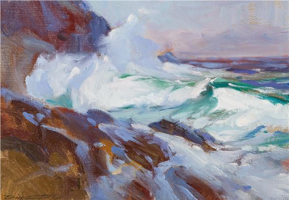 Crashing Waves by Don Stone