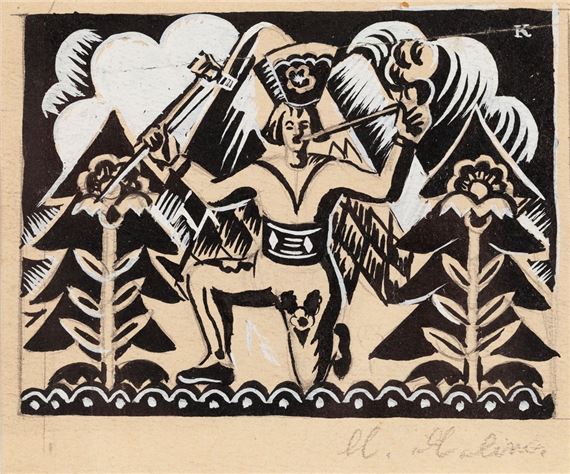 Highland robber by Marian Malina