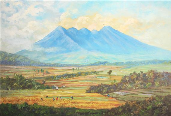 Landscape by S. Djuprijany
