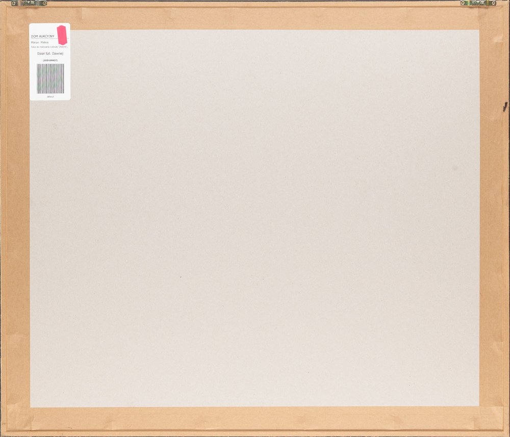 Artwork by Marian Malina, Sketch for a folk coloring book Highland robber, Made of gouache/paper