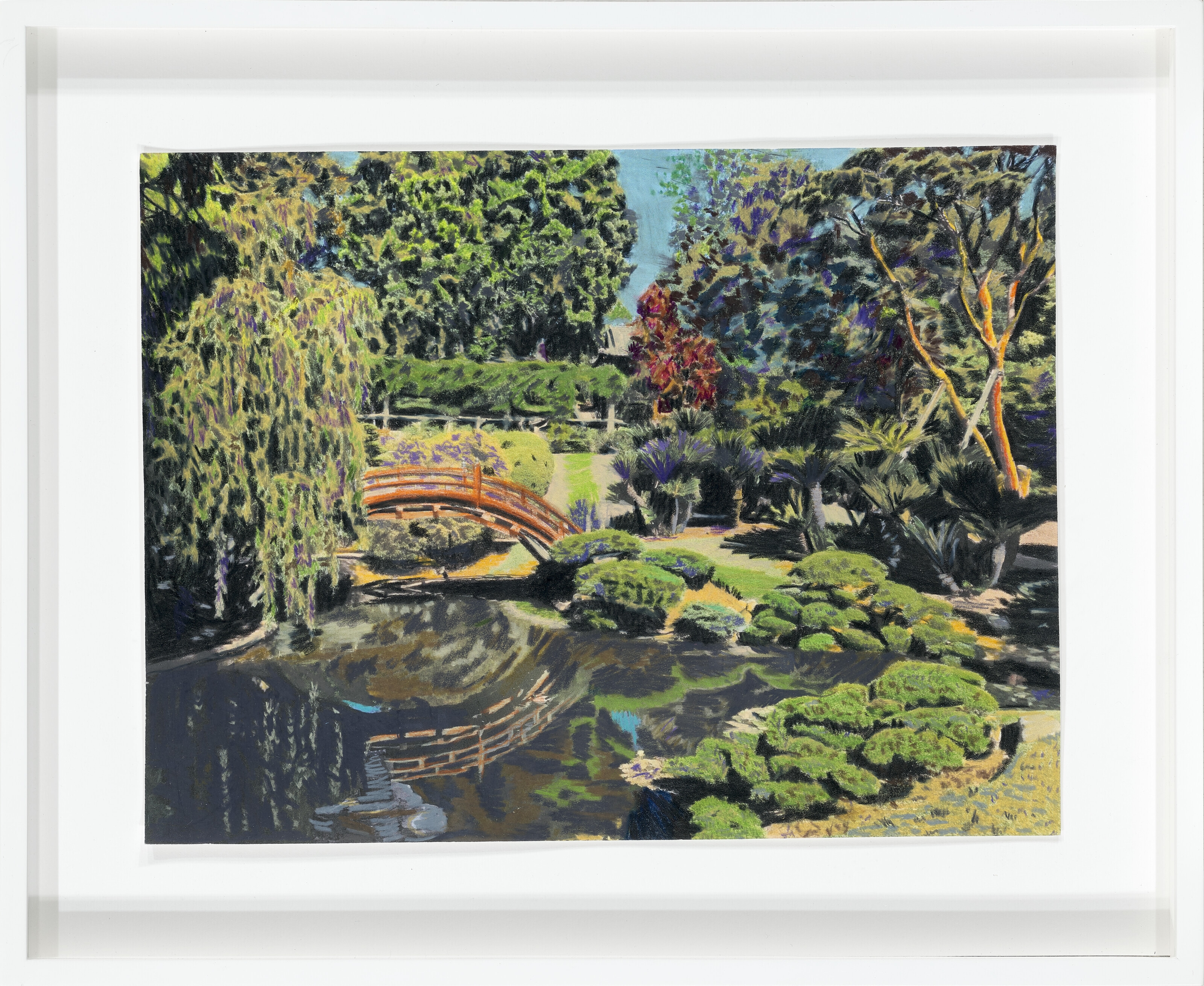 Artwork by Hilary Pecis, Huntington Library, Made of coloured pencil on paper