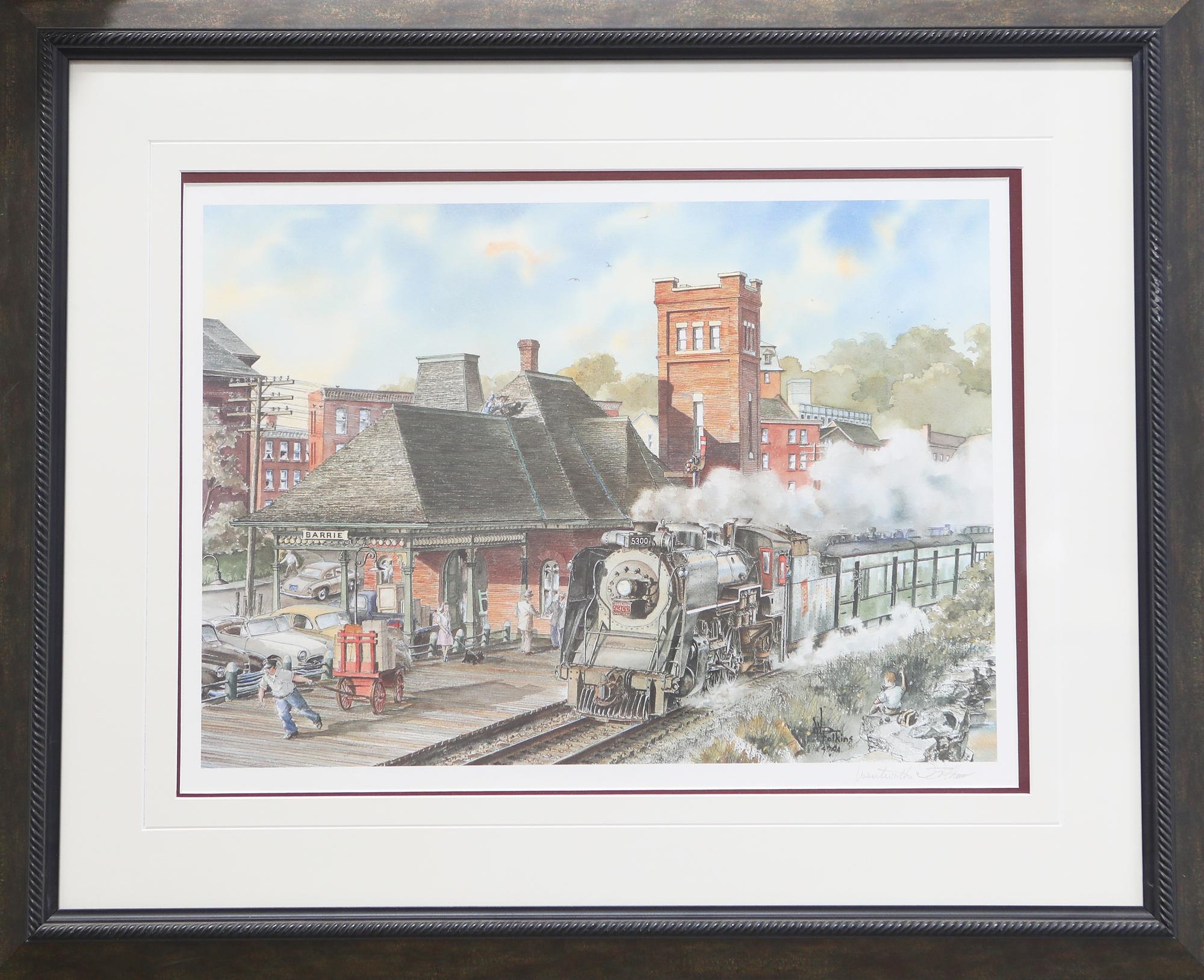 Artwork by Wentworth Folkins, Wentworth Falkins Signed Open Edition Print, Made of print