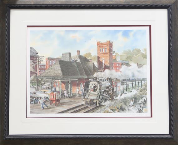 Wentworth Falkins Signed Open Edition Print by Wentworth Folkins