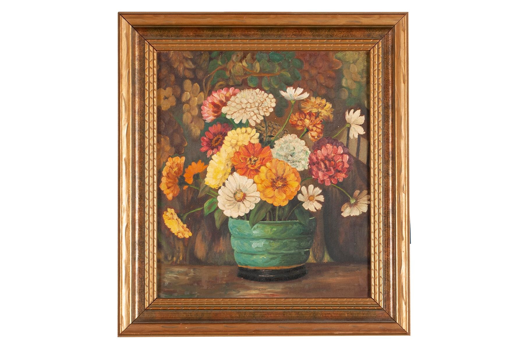 Arthur M. Ransom | STILL LIFE OF FLOWERS IN A POT (Circa 1920s) | MutualArt