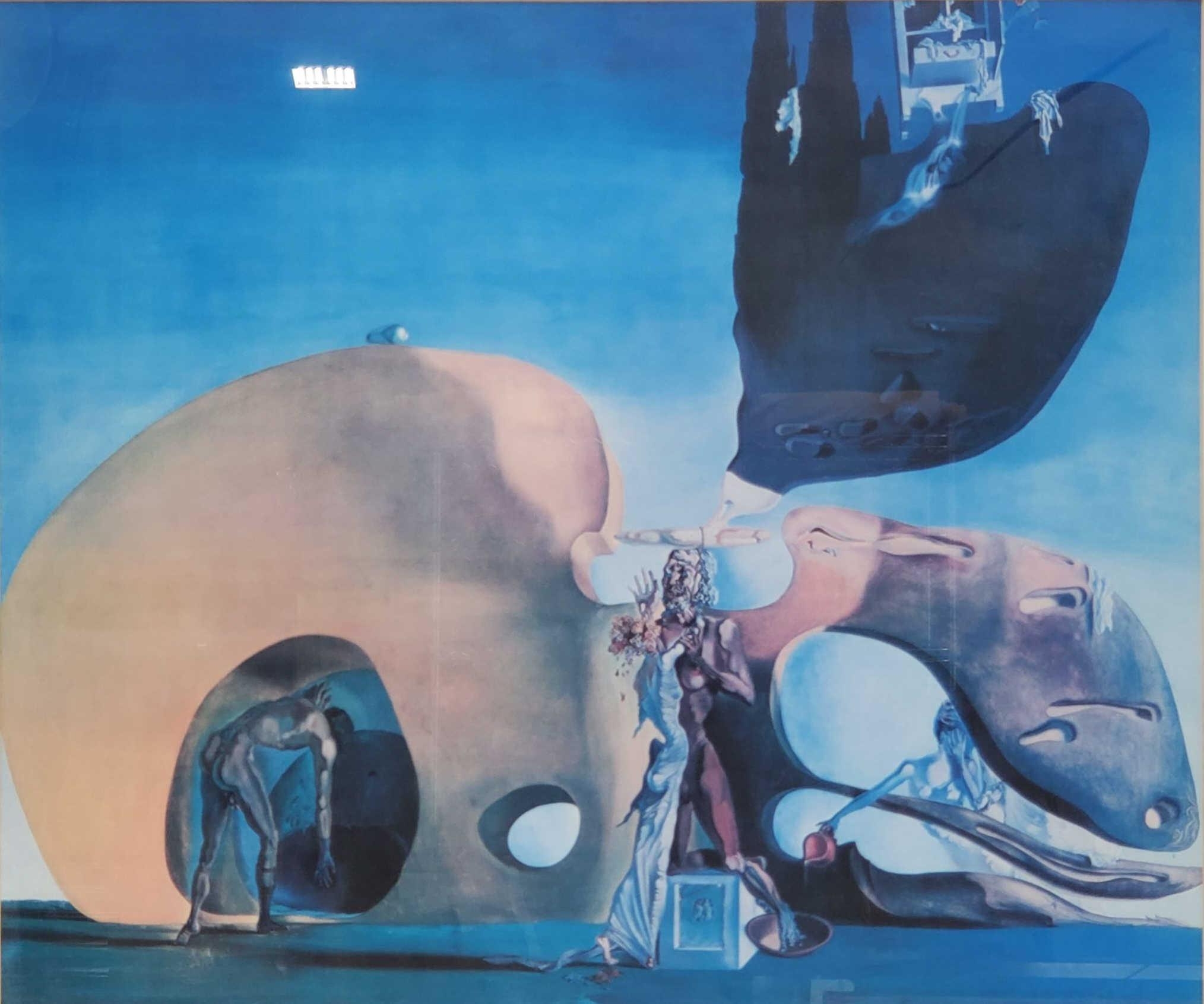 The Birth Of Liquid Desires by Salvador Dalí