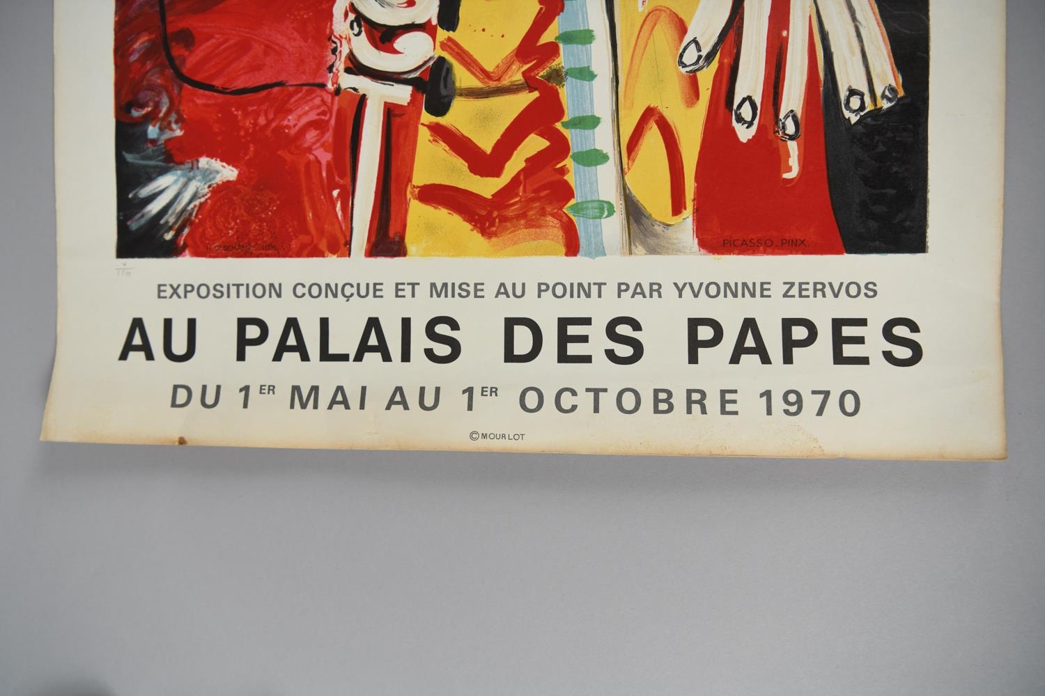 Pablo Picasso PICASSO 1970 FESTIVAL D'AVIGNON POSTER MutualArt