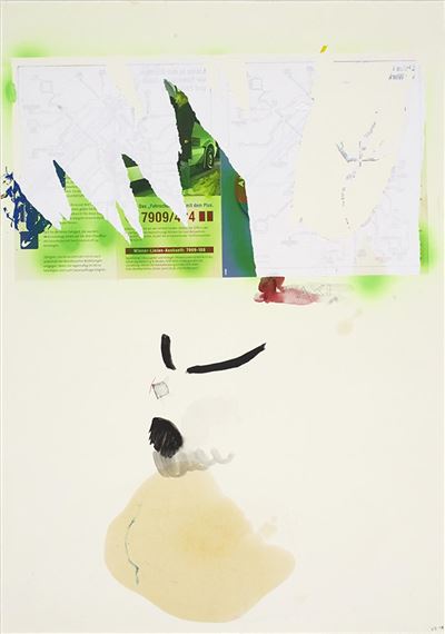 Hardly Visible Fragment of Invisible Expression by Verena Dengler, 2014