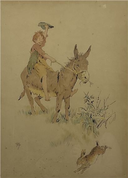 Edward Algernon Stuart Douglas | Donkey Ride | MutualArt