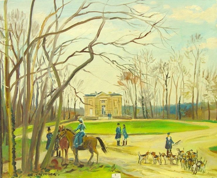 Christian Ehlinger | The social walk in the woods | MutualArt