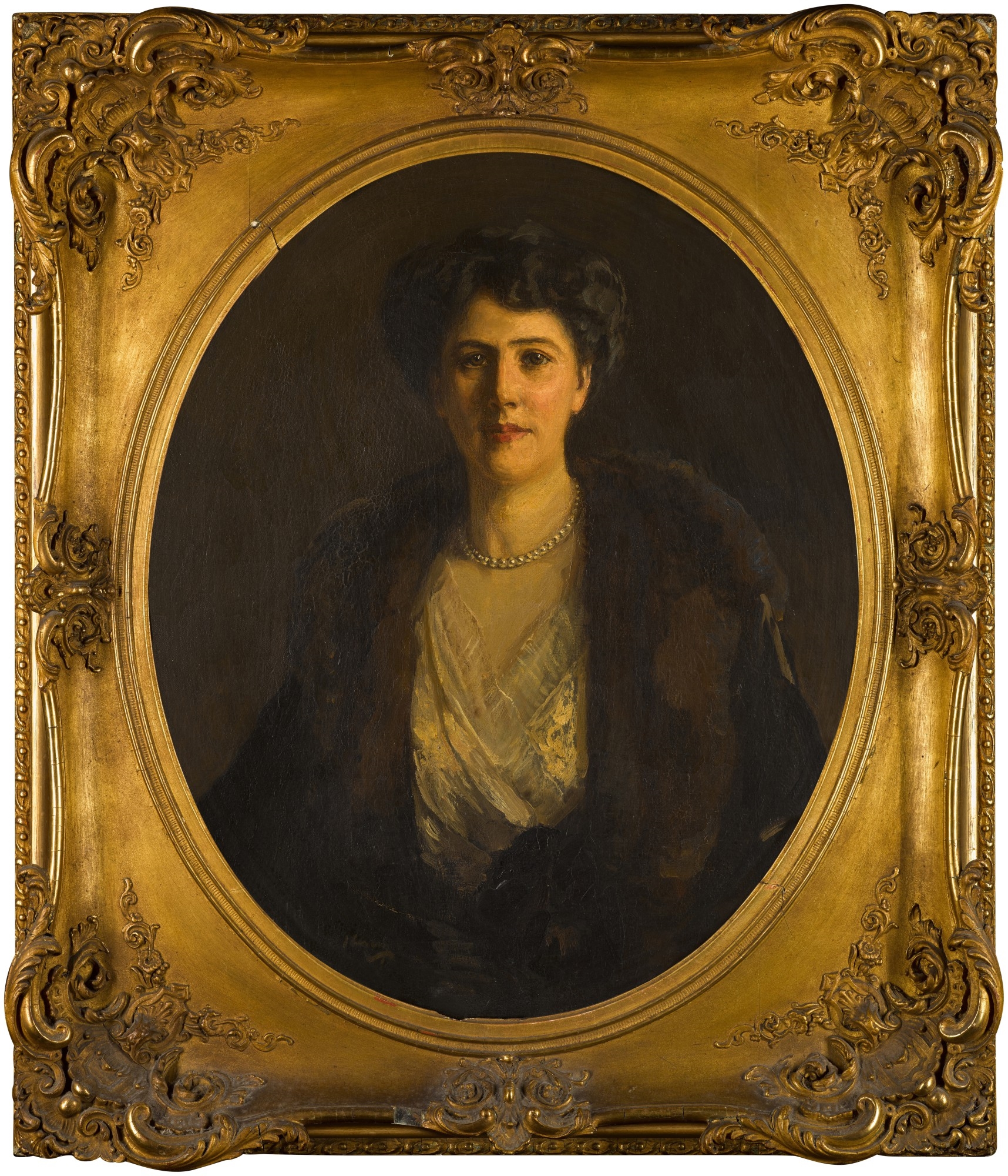 Artwork by John Lavery, Portrait of Helen Dorothea McCulloch Jowitt, Made of oil on canvas