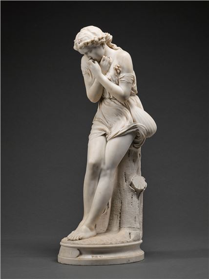 La Cigale by Jean Jules Cambos, 1875