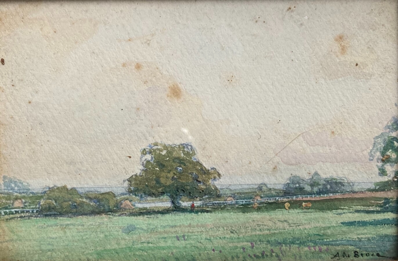Artwork by Alexis De Broca, PAYSAGE, Made of Watercolor