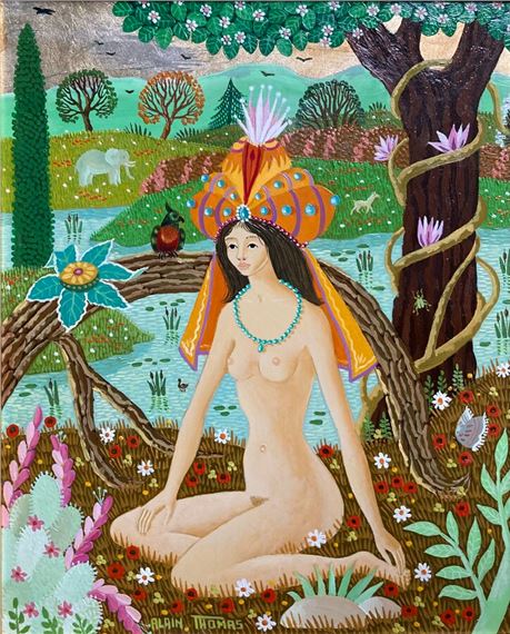 SULTANE DANS LA NATURE by Alain Thomas