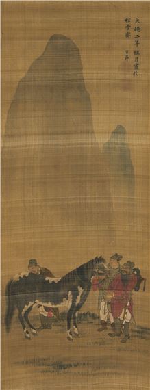 Horses by Zhao Mengfu, 1298