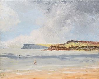 BATHING AT WHITE ROCKS, COUNTY ANTRIM - Jim Berry
