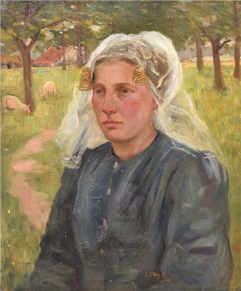 Alexander Joshua Caleb Bryce | THE SHEPHERDESS | MutualArt