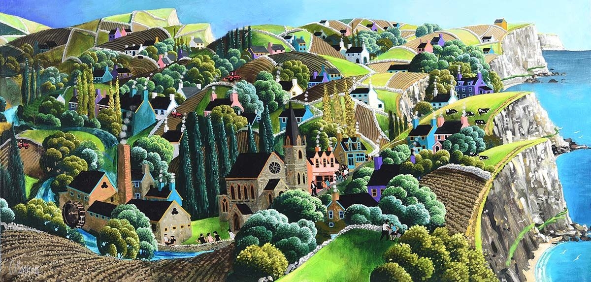 George Callaghan | COASTAL TOWN | MutualArt