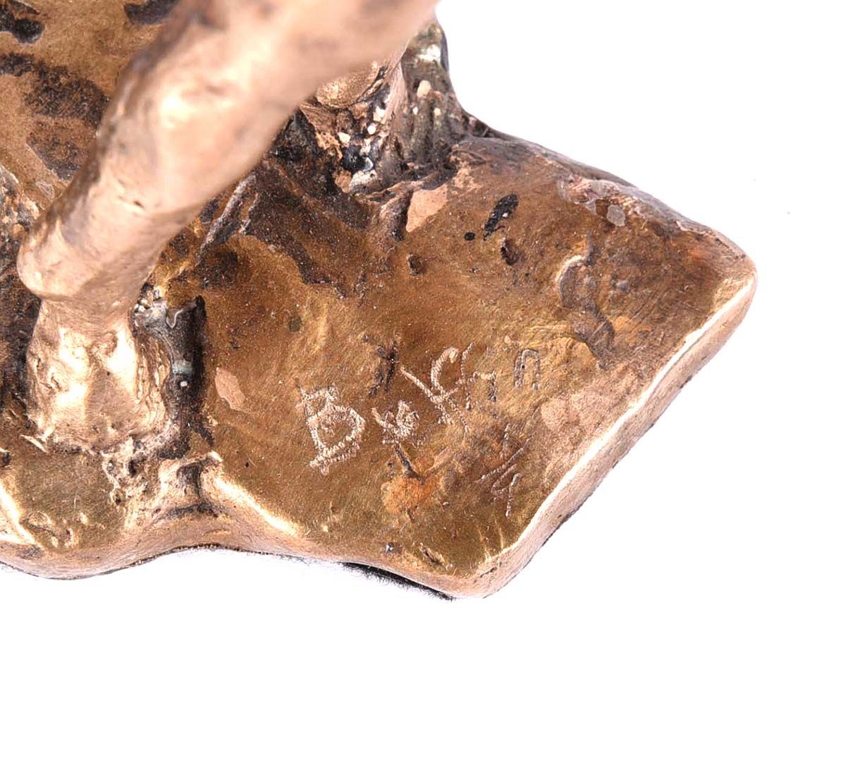 Artwork by Siobhan Bulfin, LITTLE DONKEY, Made of CAST BRONZE SCULPTURE