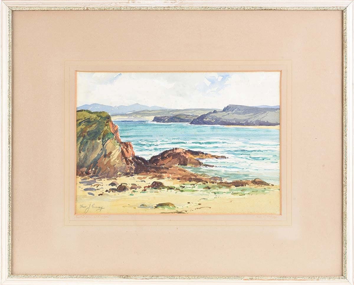 Artwork by Theodore James Gracey, MARBLE HILL, DONEGAL, Made of WATERCOLOUR DRAWING