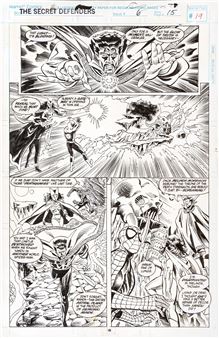 The Secret Defenders - The winds of Watoomb n. 6 page 19 - Don Hudson