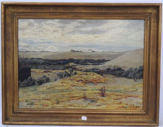 Paysage du sud by Charles Emmanuel Joseph Roussel