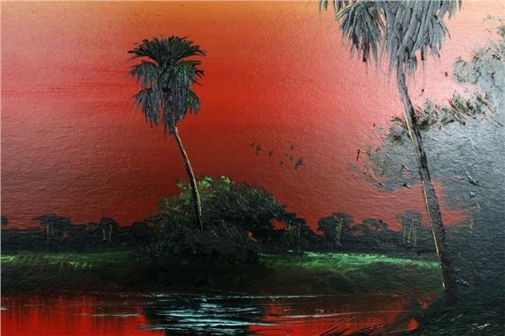 RED FIRE SKY by Alfred Hair