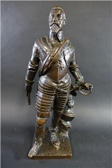 Au brave Crillon, né à Murs MDXLI - mort à Avignon MDCXV - Louis Veray