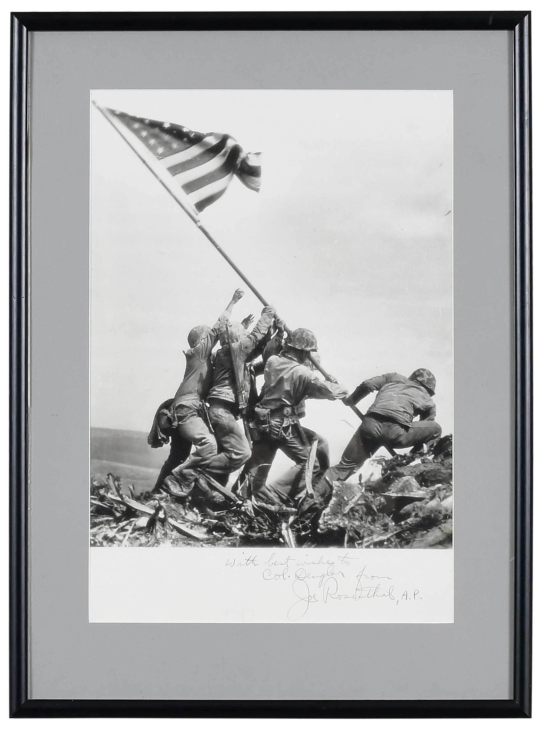 Raising the Flag on Iwo Jima by Joe Rosenthal