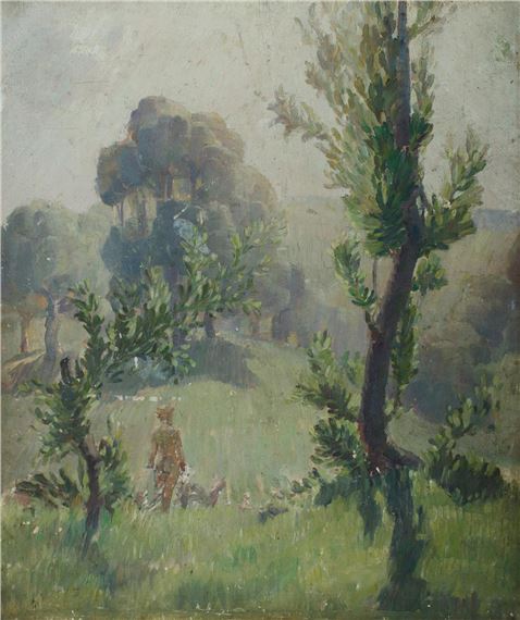 Arthur Murch | Nude in the Landscape (Circa 1930) | MutualArt