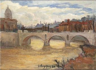 Lungotevere, 1960 - Giuseppe Ragogna
