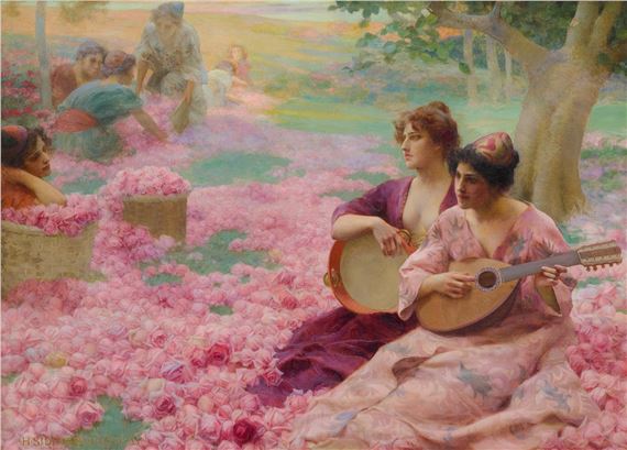 The Rose Festival by Henry Siddons Mowbray