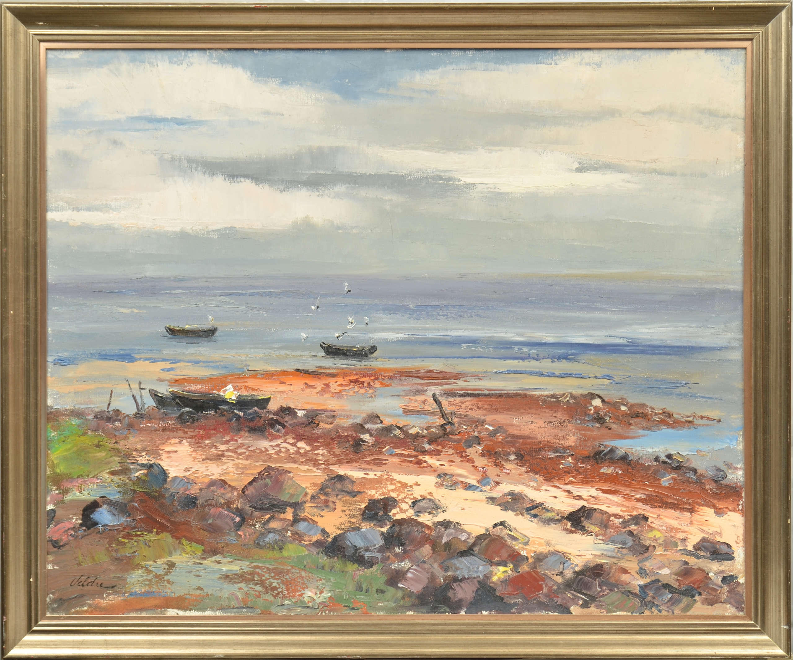 Artwork by Harijs Veldre, Jurmala, Made of Canvas, oil