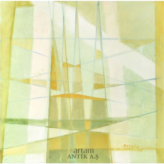 Soyut Kompozisyon by Ferruh Başağa, 2003