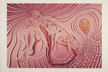 Judy Chicago & Leda Catunda - Fortes D'Aloia & Gabriel, São Paulo (Galpão) 