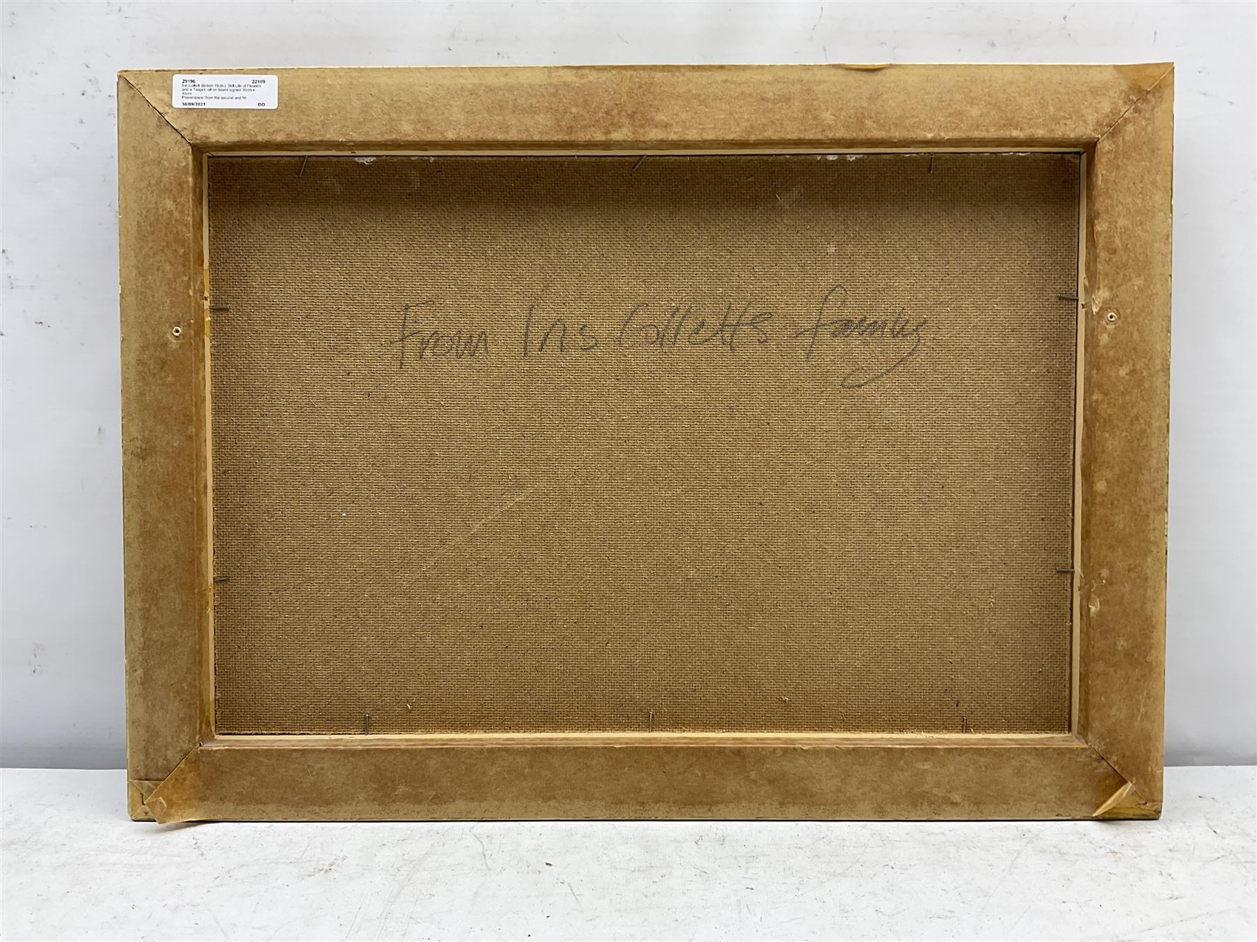 Iris Collett Still Life of Flowers and a Teapot MutualArt