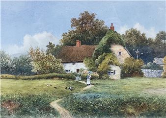 Country Cottage - Leonard Campbell Taylor