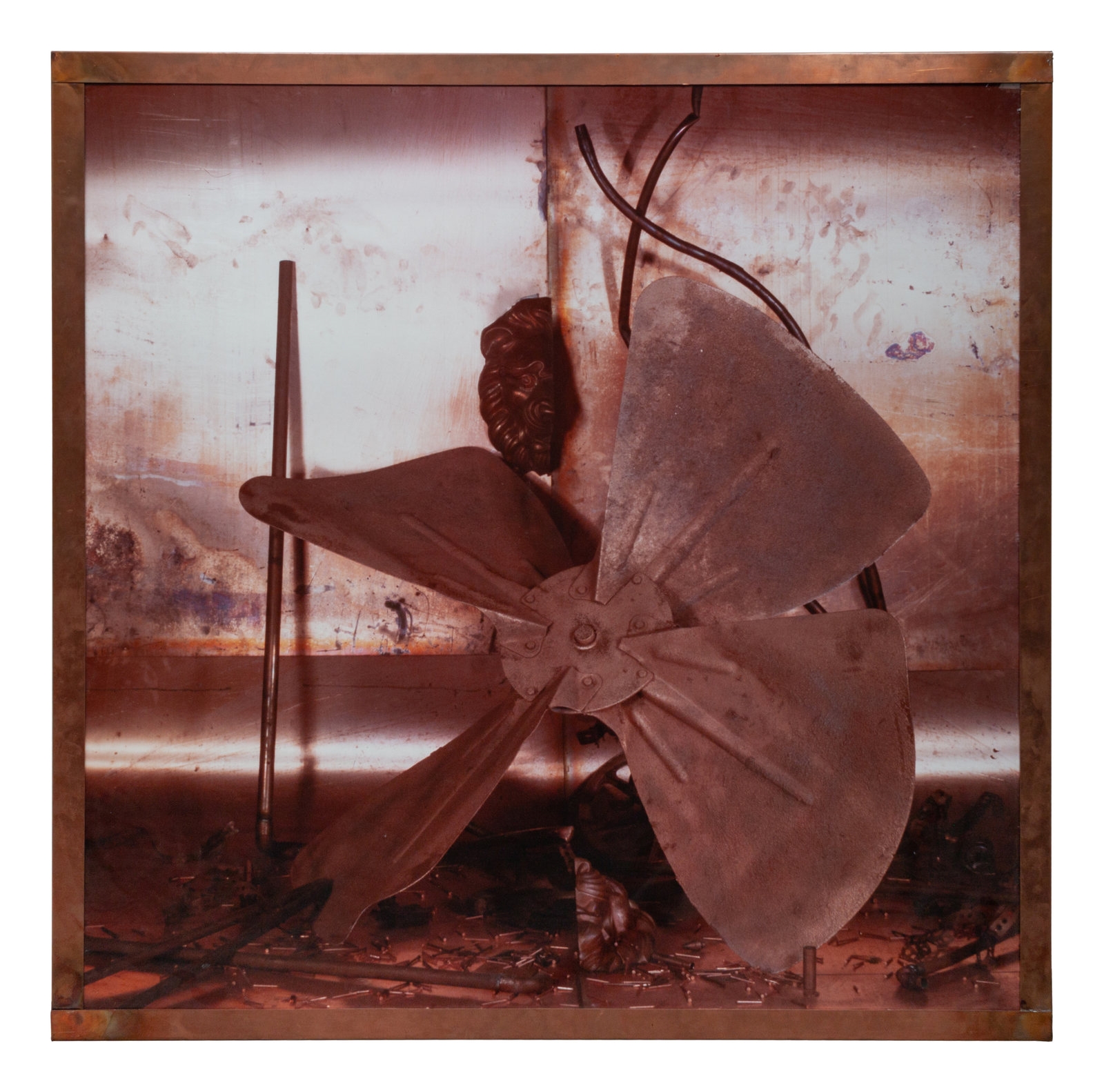 Artwork by Pascal Kern, Icone (three panels), Made of cibachrome print