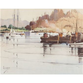 QUIET HARBOUR - Albert Gordon Thomas