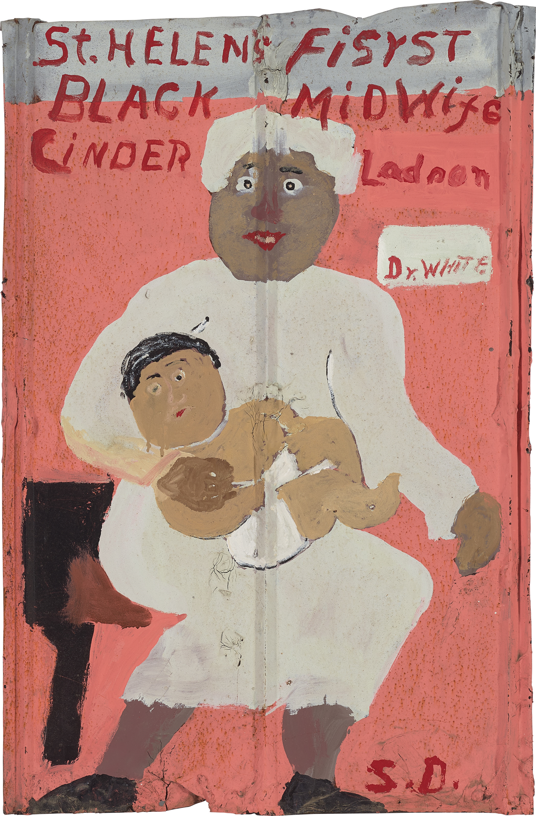 St. Helen's Fisyst Black Midwife Cinder Ladson by Sam Doyle