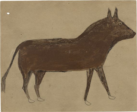 Steer by Bill Traylor, 1939-1942
