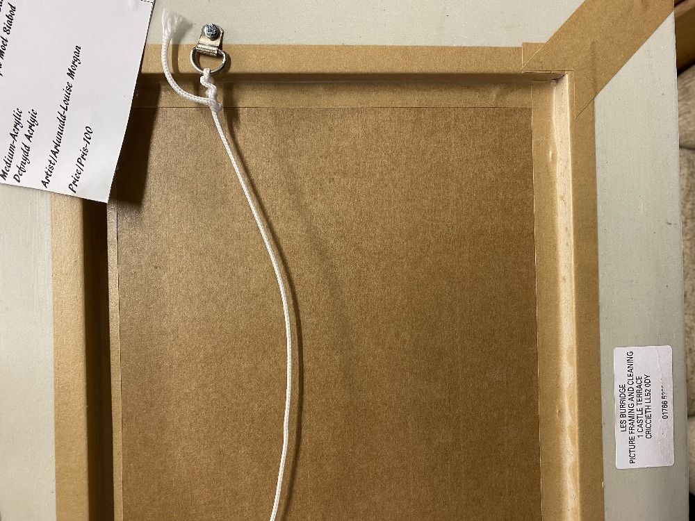 Artwork by Louise Morgan, Yr Wyddfa O Copa Moel Siabod, Made of acrylic on board