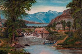 Primitive American Landscape - Cornelia Henrietta Spear