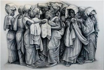 CLOTH TRADERS - John Biggers