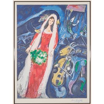 Marc Chagall | La Marieé | MutualArt